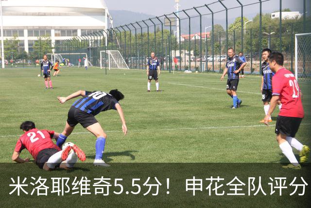 米洛耶维奇5.5分！申花全队评分：马纳法7.0分，三将刚及格，四将不及格